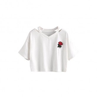 women solid Crop-Top